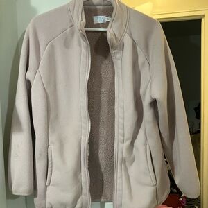 Timberland Women's Fleece Jacket - Light Beige